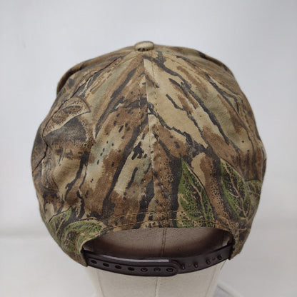 Realtree Snapback Hat Multi Camouflage OSFA Adjustable Lightweight Cotton