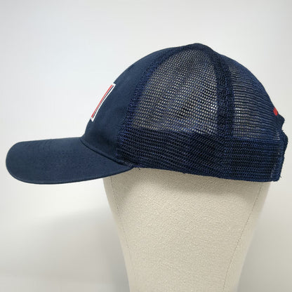 Volunteer Traditions Trucker Hat Blue One Size Tennessee State Flag Tristar Mesh
