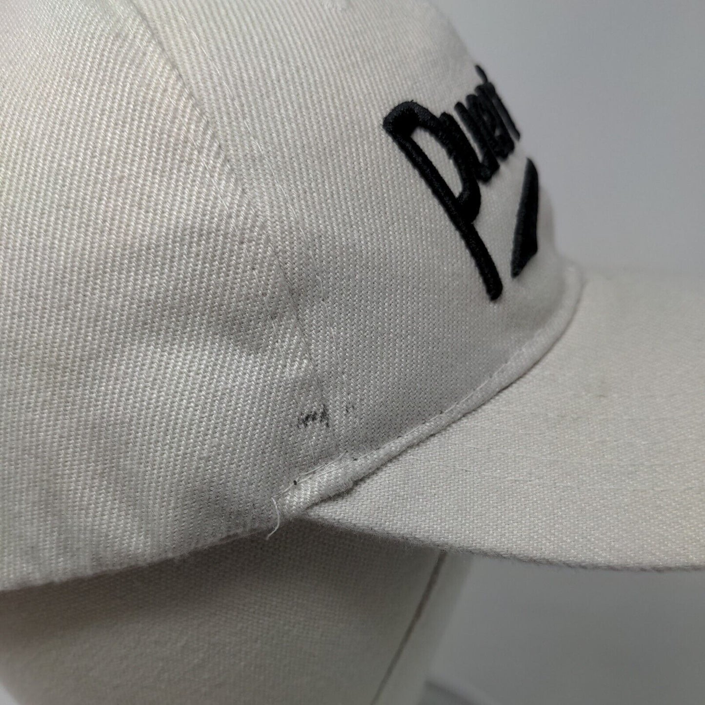 Puerto Rico Strapback Hat Tan One Size Adjustable 6 Panel Embroidered