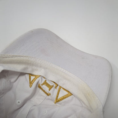 Alpha Xi Delta Good Life Slideback Hat White OS Adjustable Port & Company Cotton