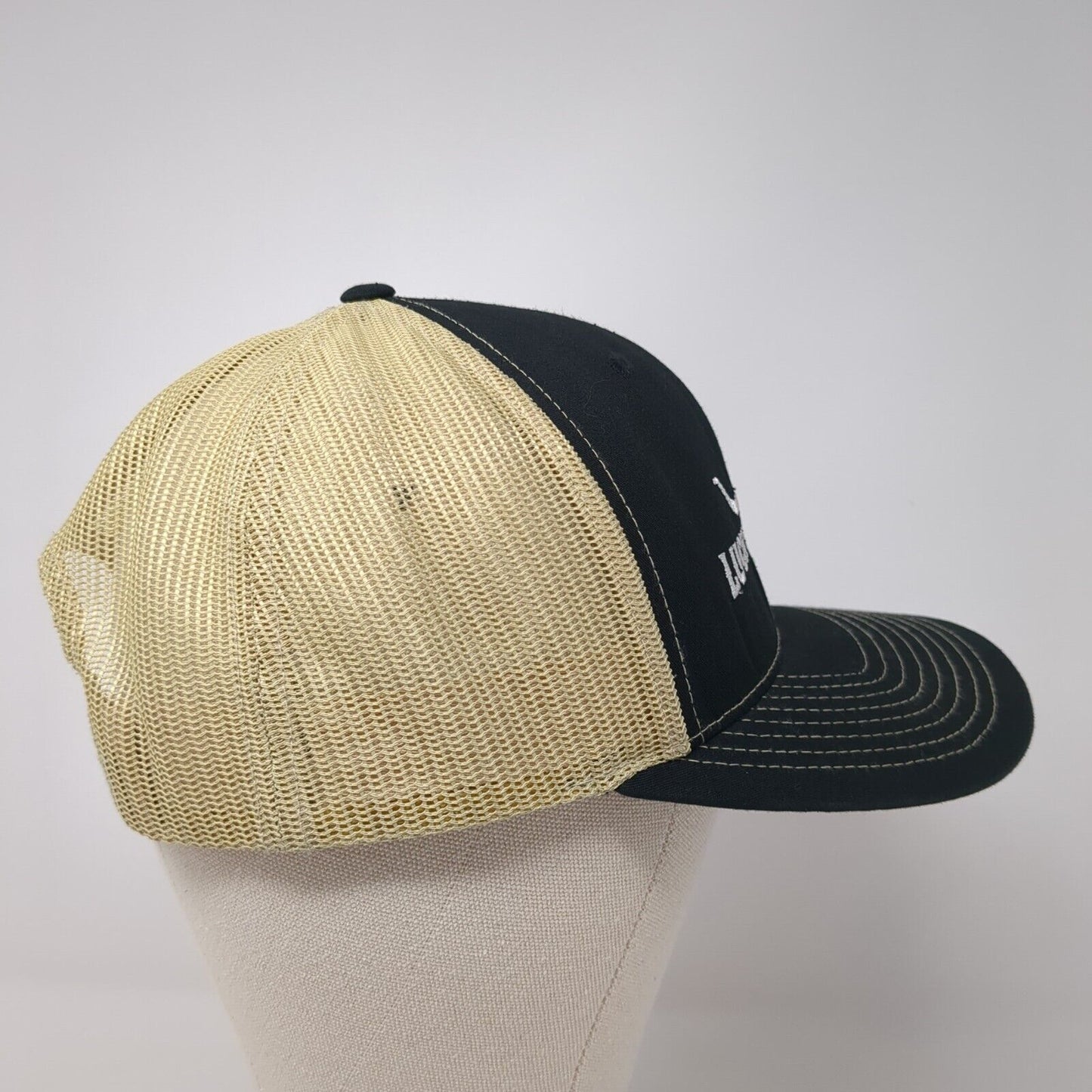 Lucky Loopers Snapback Trucker Hat Multicolor OS Adjustable Mesh Back Richardson