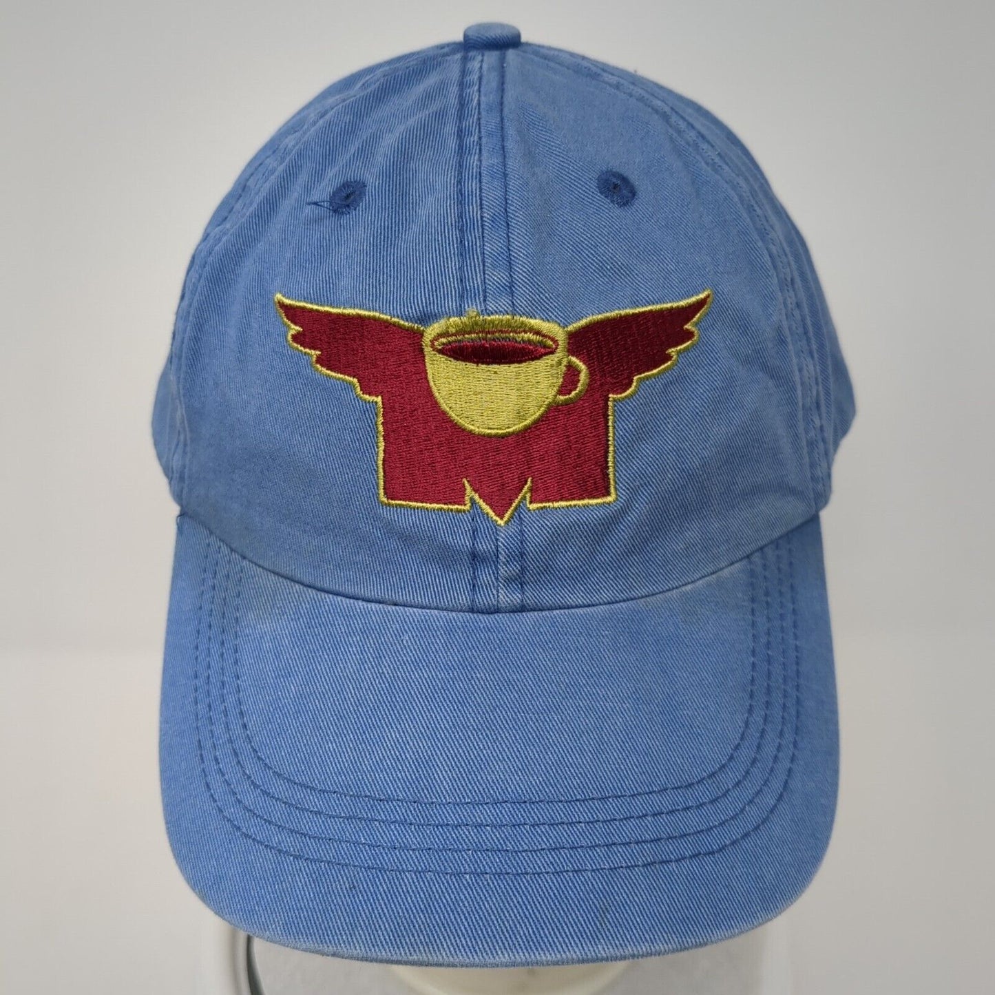 Alternative Slideback Hat Blue One Size Embroidered Logo Adjustable