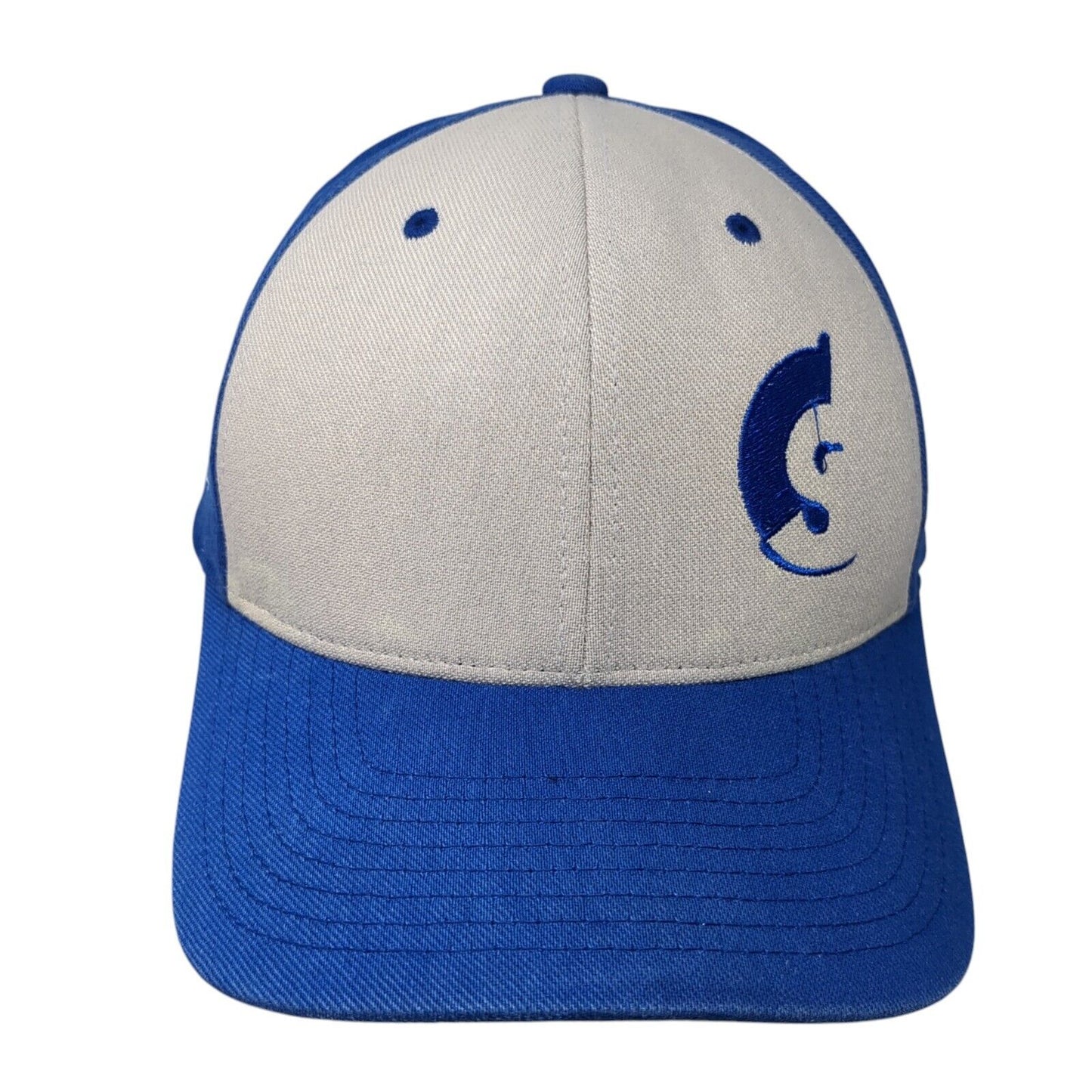 Pfister Fitted Hat Blue S/M Lightweight Embroidered Flexfit Pro185 Richardson
