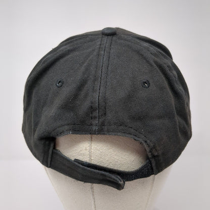 AutoZone Strapback Hat Black One Size Adjustable Embroidered Vented Holes
