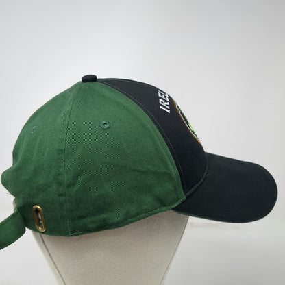 Lansdowne Ireland Shamrock Baseball Cap Black Green One Size Slideback Hat