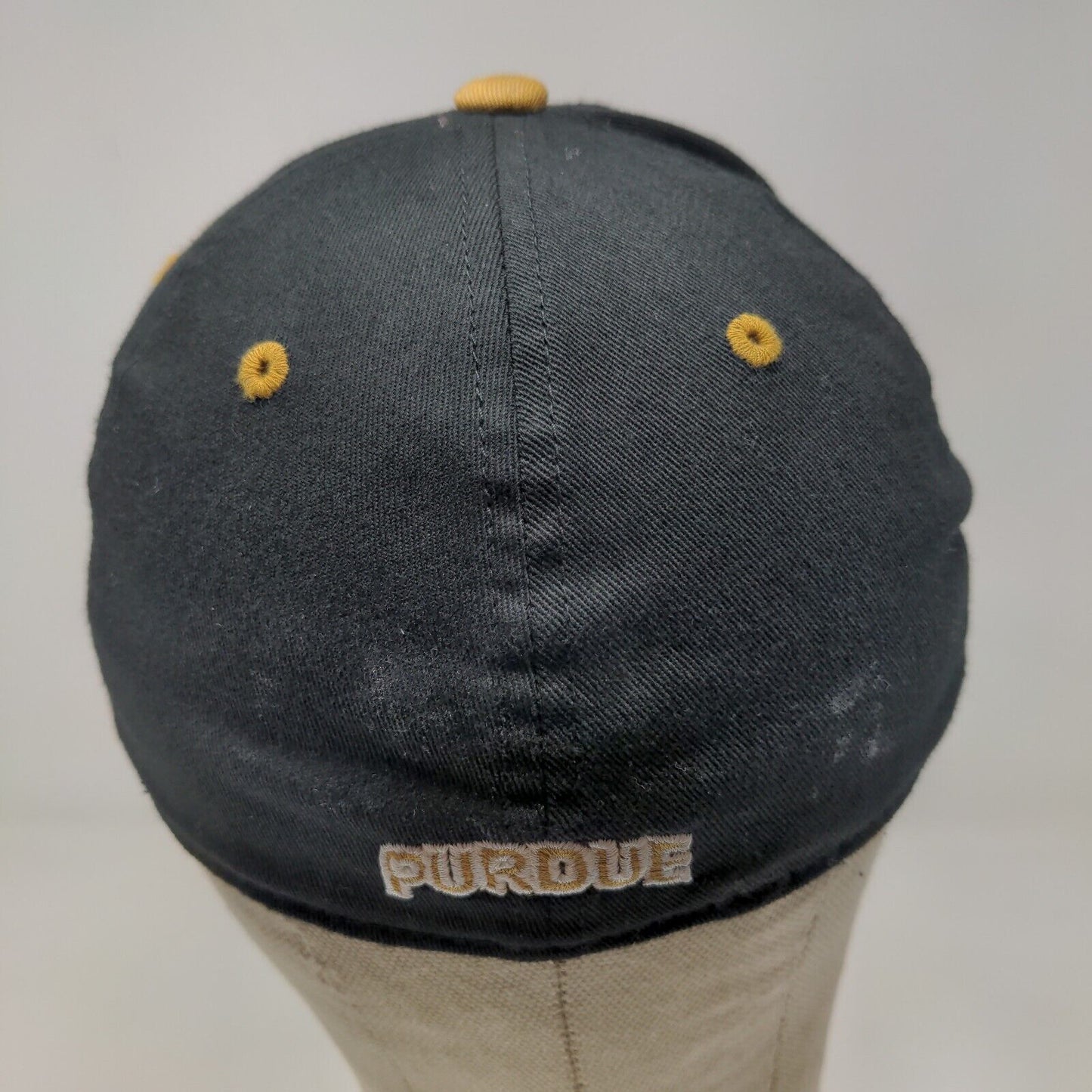 Top of the World Men's The Rookie Fitted Hat Black Size 6 1/2 - 6 7/8 Purdue