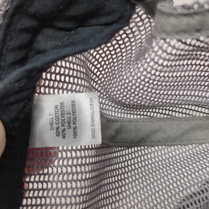 Sasquatch Snapback Trucker Hat Black One Size Mesh Back Richardson