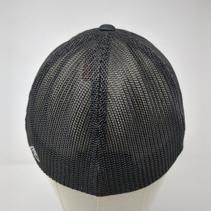 Zack Telford 17 Fitted Trucker Hat Black 6 7/8-7 3/8 Flexfit Embroidered Mesh