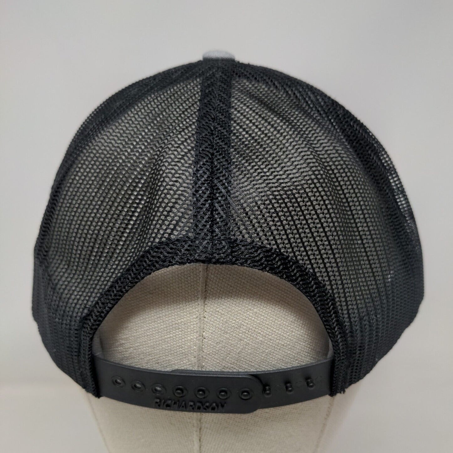Harris Renovations Snapback Trucker Hat Gray One Size Mesh Back Richardson