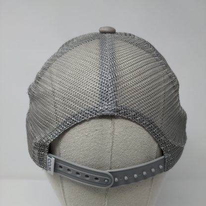 Coal Snapback Trucker Hat Gray OSFA Adjustable Breathable Mesh Back 6 Panel