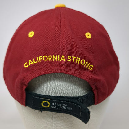 Banc of California Baseball Cap Red One Size SC California Strong Strapback Hat