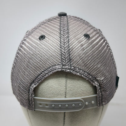 Legacy Trucker Hat Gray OSFM Shore Lodge McCall Idaho Mesh Snapback Adjustable