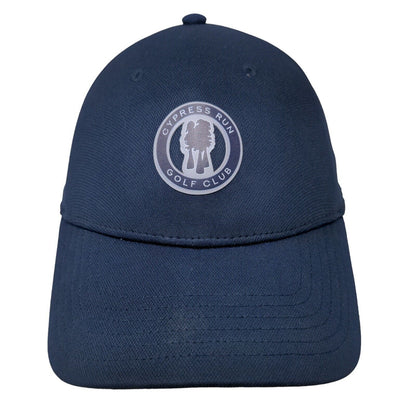 Cypress Run Golf Club Fitted Hat Blue Large/XL Ahead Performance