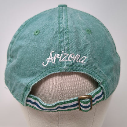 Home Free Baseball Cap Green Blue White One Size Heart Patch Arizona Slide Hat