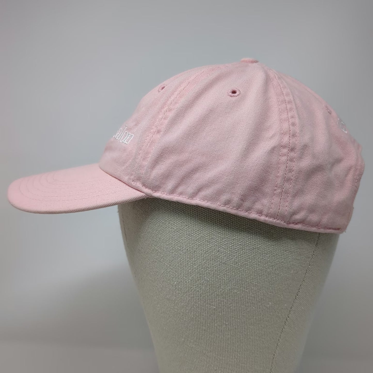 Richardson Baseball Cap Pink S J Morgan Salon Easton PA Hat Slideback Cotton