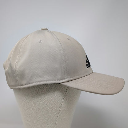 adidas Baseball Cap Beige Black One Size AEROREADY Recycled Strapback Logo Hat