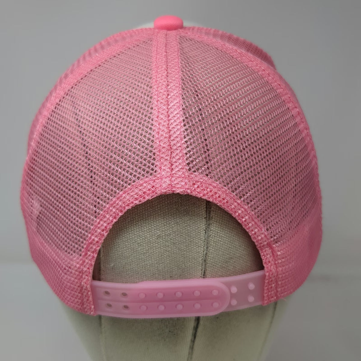 Hobby Lobby Trucker Hat Pink One Size Cowboy Boot Bow Patch Mesh Snapback