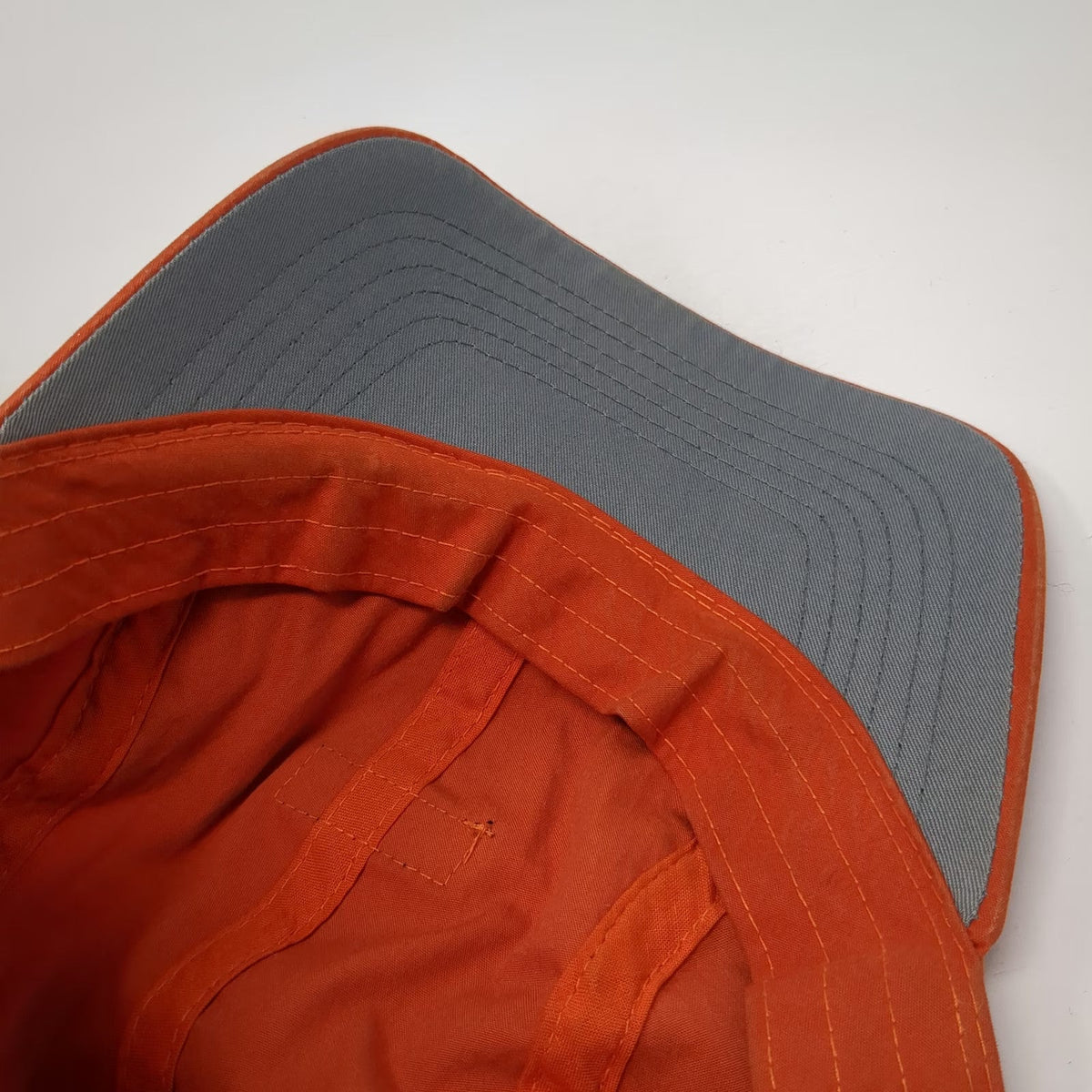 5 Panel Orange Hat One Size Strapback Mesh Patch Ski Graphic Blue Loop Cotton