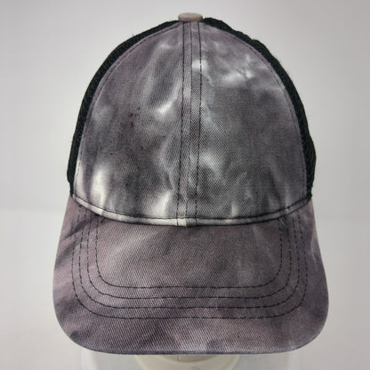 C.C Exclusives Strapback Trucker Hat Multi One Size Ponytail Mesh Back