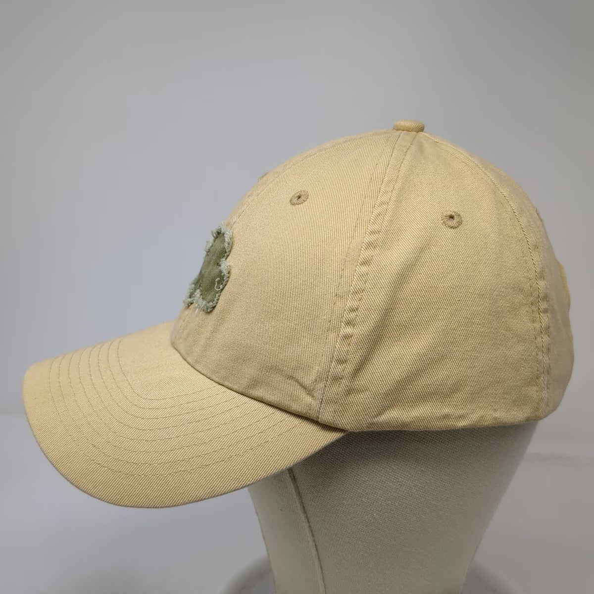 Oklahoma Sooners NCAA Beige One Size Baseball Cap Shamrock OU Engineering Hat