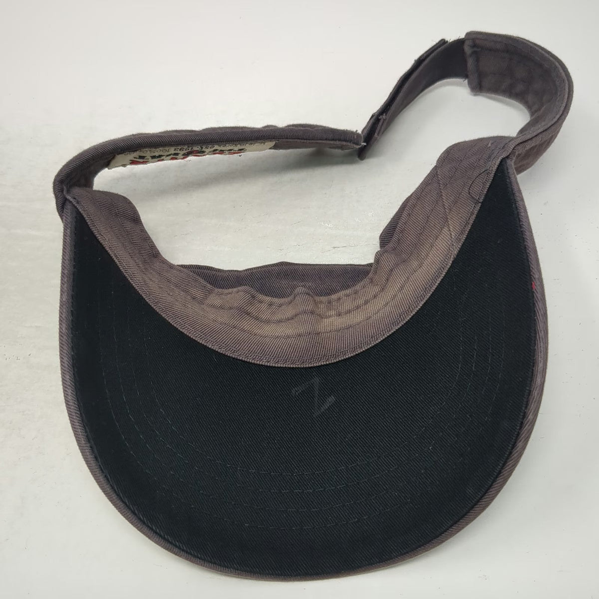Zephyr FSU Seminoles Noles Gray Visor One Size Strapback Florida State 1851 Hat