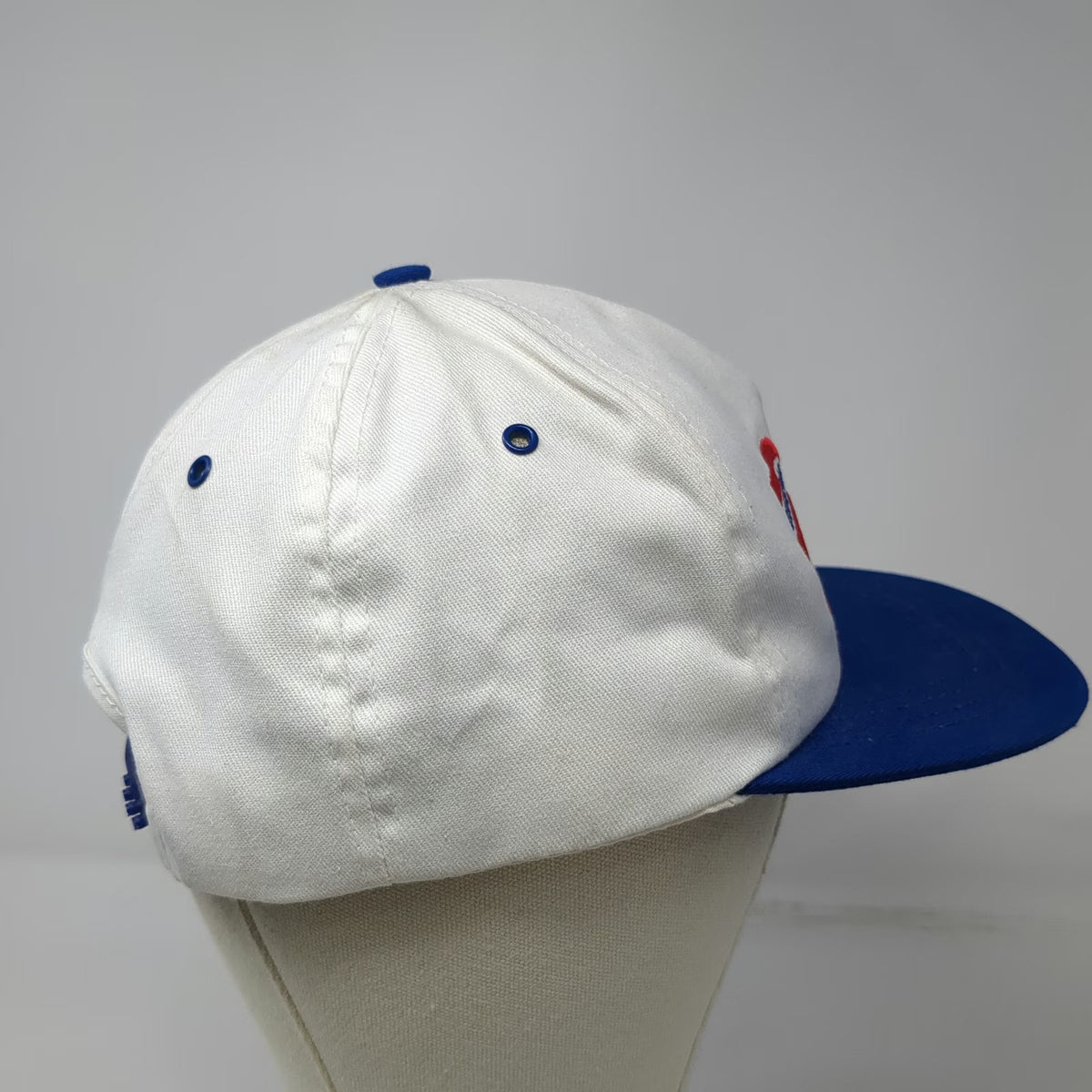 Americap USA 5 Panel White Blue One Size NRA Committee Member Snapback Hat
