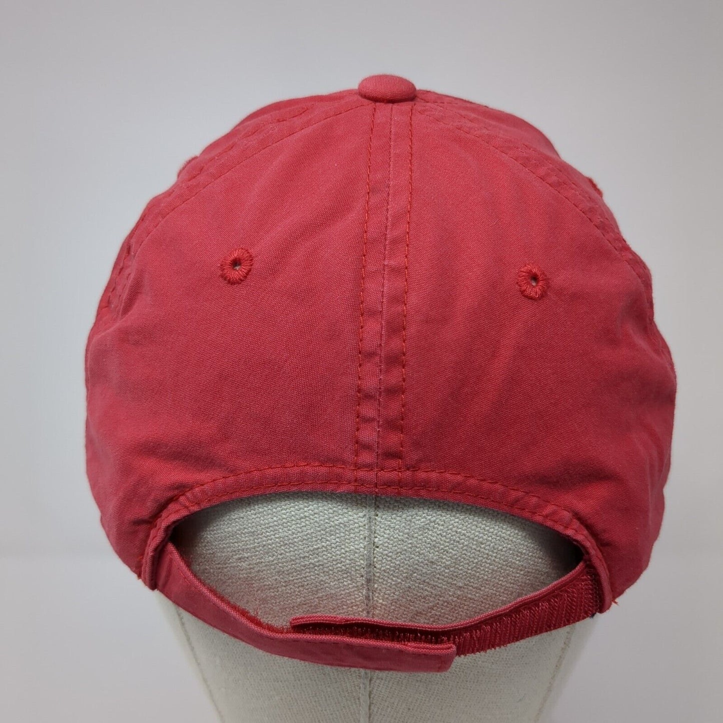 Cascade Enterprises Strapback Hat Red One Size 6 Panel Port Authority