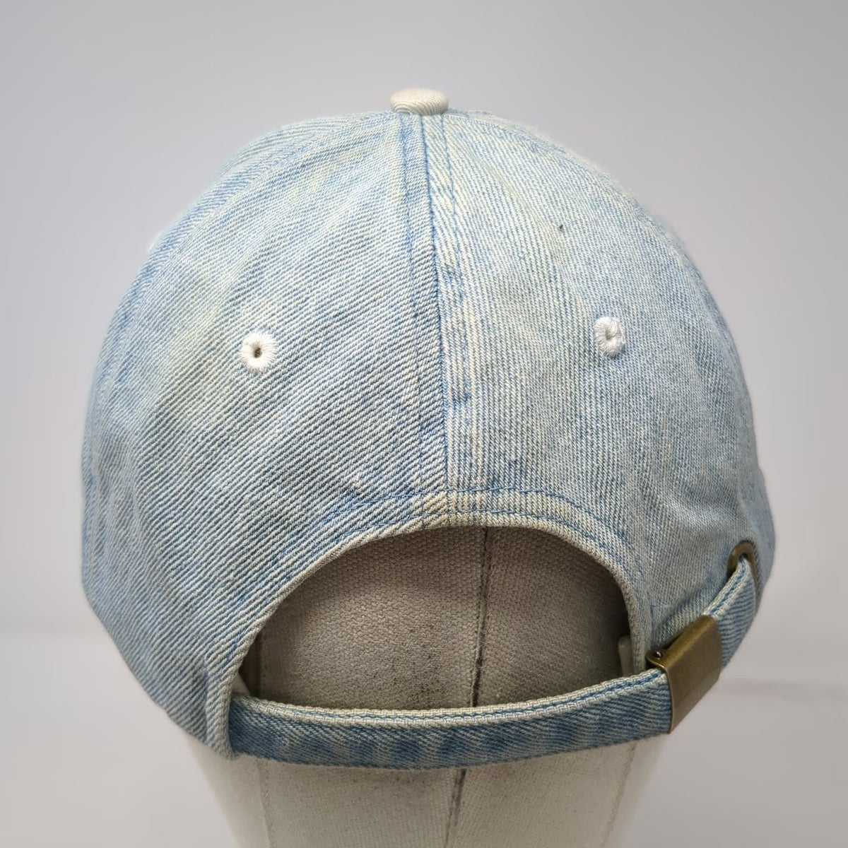 Smith Southwestern Baseball Cap Blue One Size Denim Cactus Cow Slideback Hat