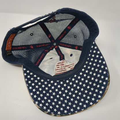 Legendary Whitetails Snapback Trucker Hat Camo One Size Mesh Back