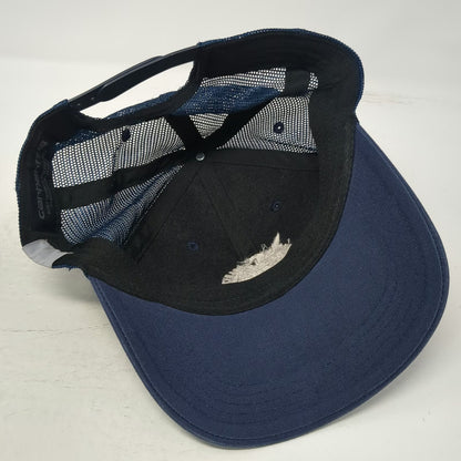 Carhartt Trucker Hat Blue One Size Boise Co-op Market Fresh Local Mesh Snapback