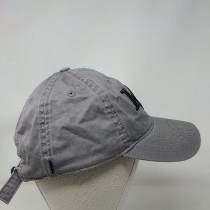 LVG Slideback Hat Gray One Size Adjustable Embroidered 6 Panel Legacy