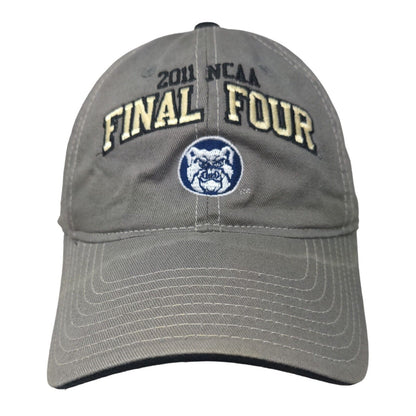 Butler Bulldogs NCAA Final Four 2011 Slideback Hat Gray OSFA Adidas Embroidered