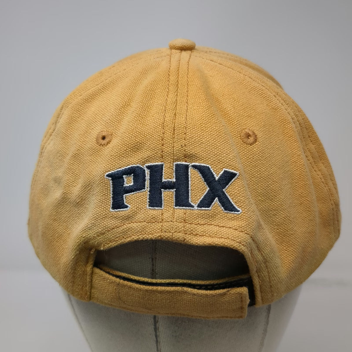 Phoenix Suns NBA Ultra Game Yellow One Size PHX Embroidered Strapback Cap Hat
