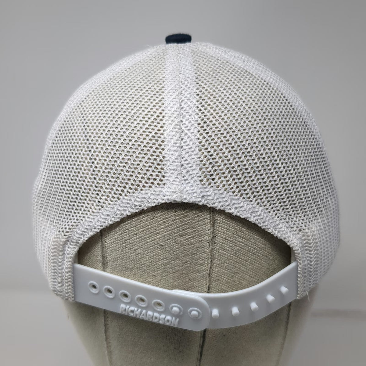 Richardson Trucker Hat Blue S Ditch Witch Industrial Logo Mesh Snapback