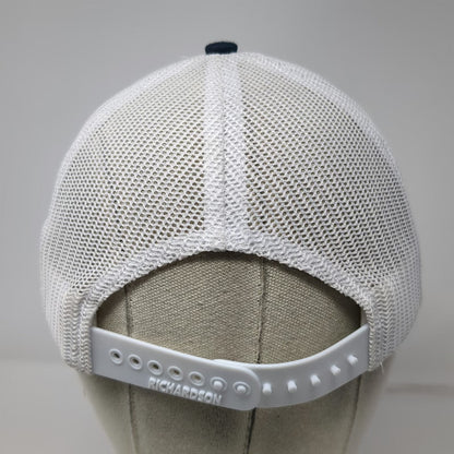 Richardson Trucker Hat Blue S Ditch Witch Industrial Logo Mesh Snapback