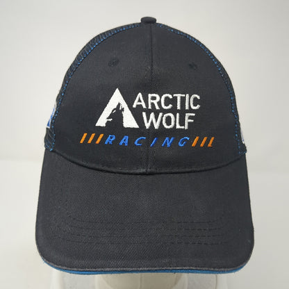 Arctic Wolf Racing 06/60 Snapback Trucker Hat Black One Size Mesh Back