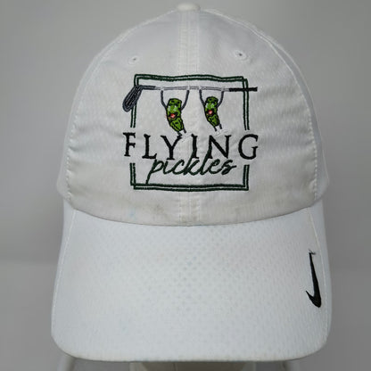 Nike Baseball Cap White One Size Flying Pickles Dylpickle Dri-FIT Golf Hat