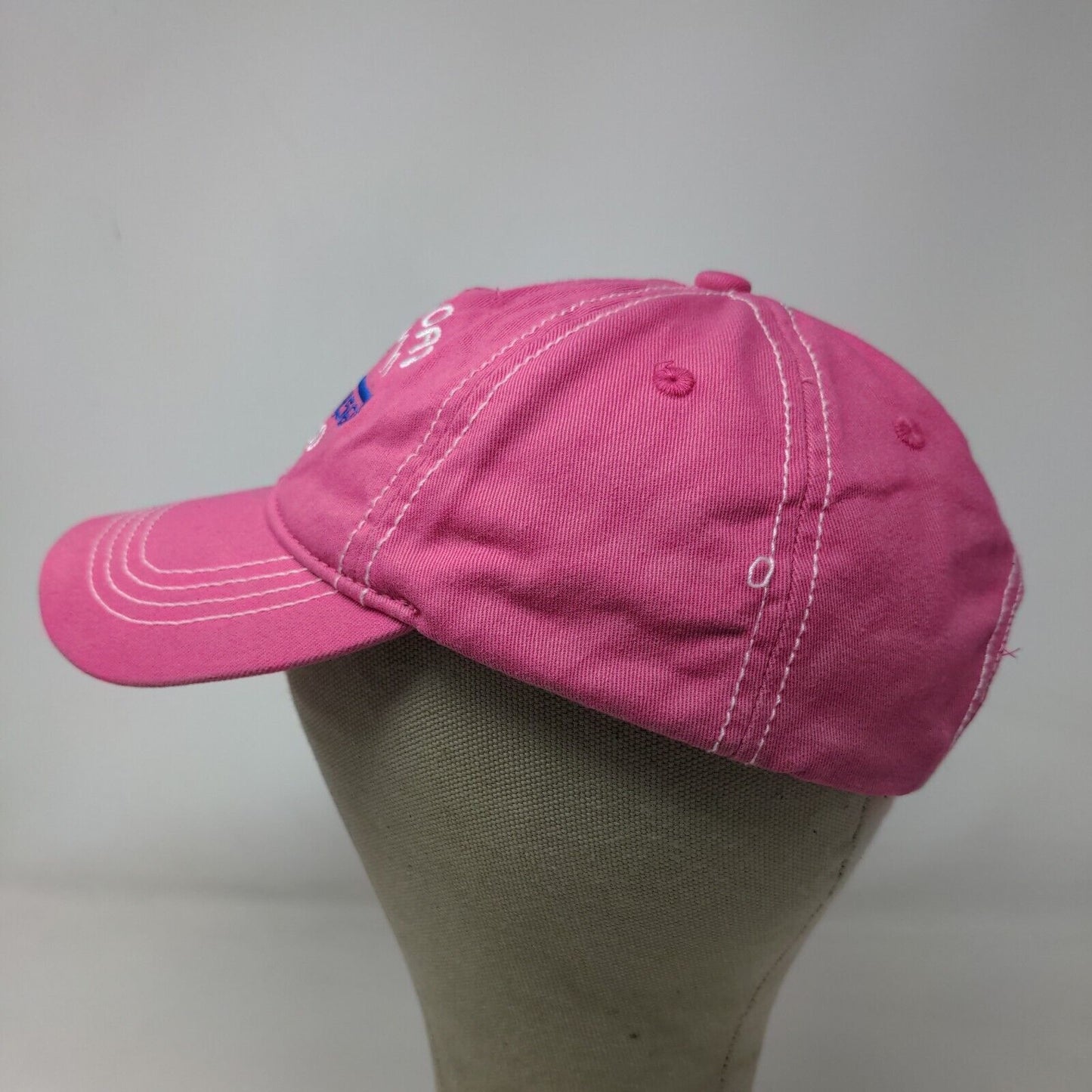 ACE USA Girls Snapback Hat Pink Adjustable Embroidered Steamboat Colorado Cotton