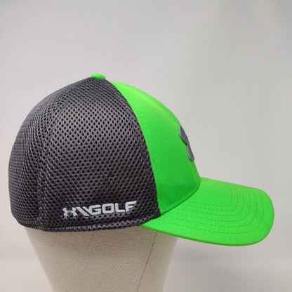 Under Armour Fitted Mesh Back Hat Multi M/L Colorblock Embroidered
