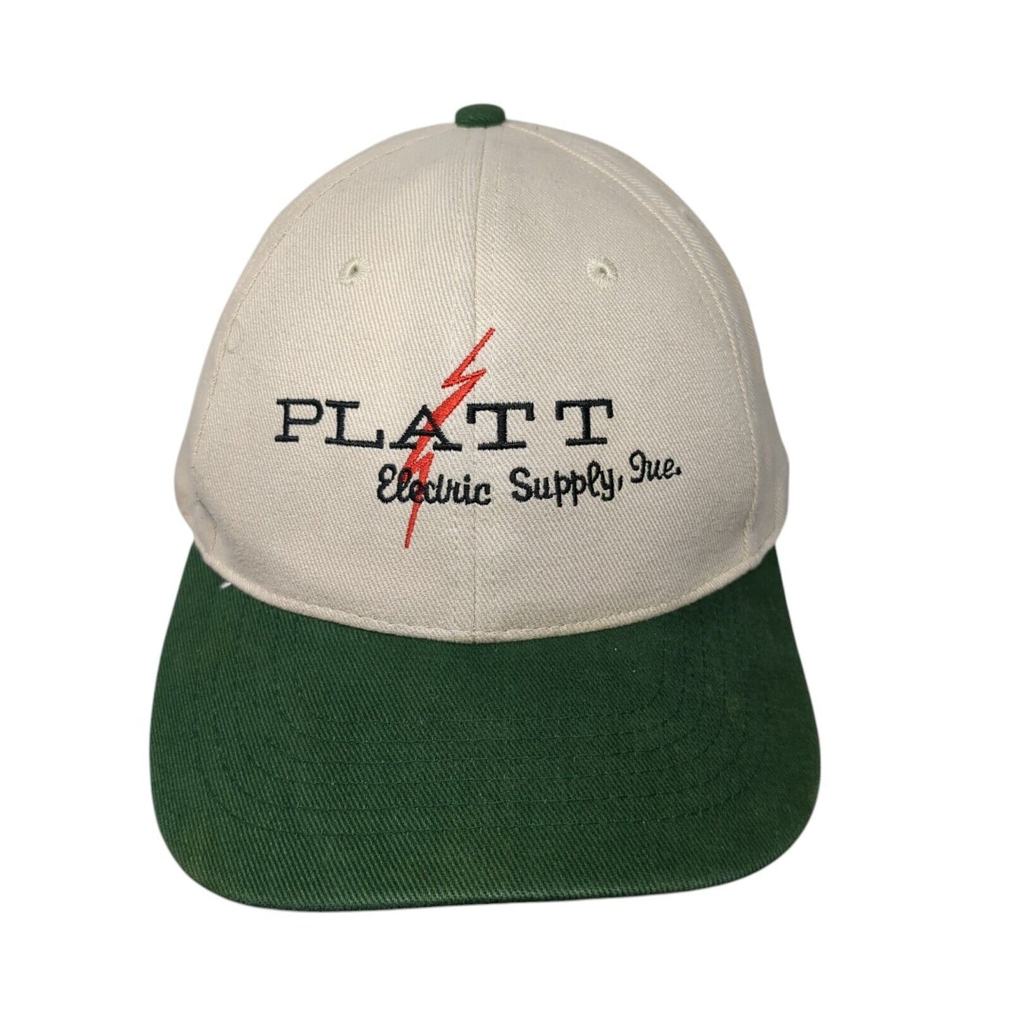 Platt Electric Supply Inc. Strapback Hat Multi OS Adjustable Embroidered 6 Panel