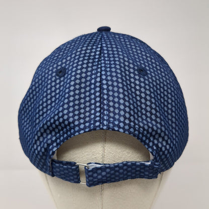 Chewy Strapback Hat Blue One Size Adjustable Embroidered 6 Panel Port Authority