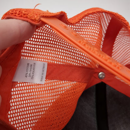 Richardson Snapback Trucker Hat Multi One Size Logo Patch Mesh Back