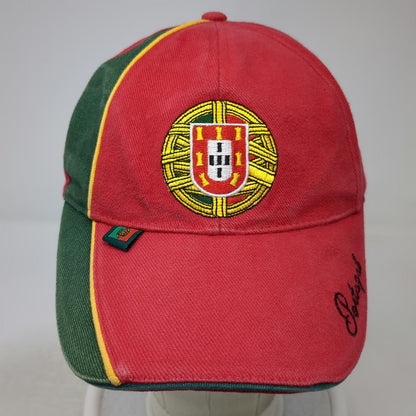 Portugal Coat of Arms Baseball Cap Red Green Yellow One Size Embroidered Hat