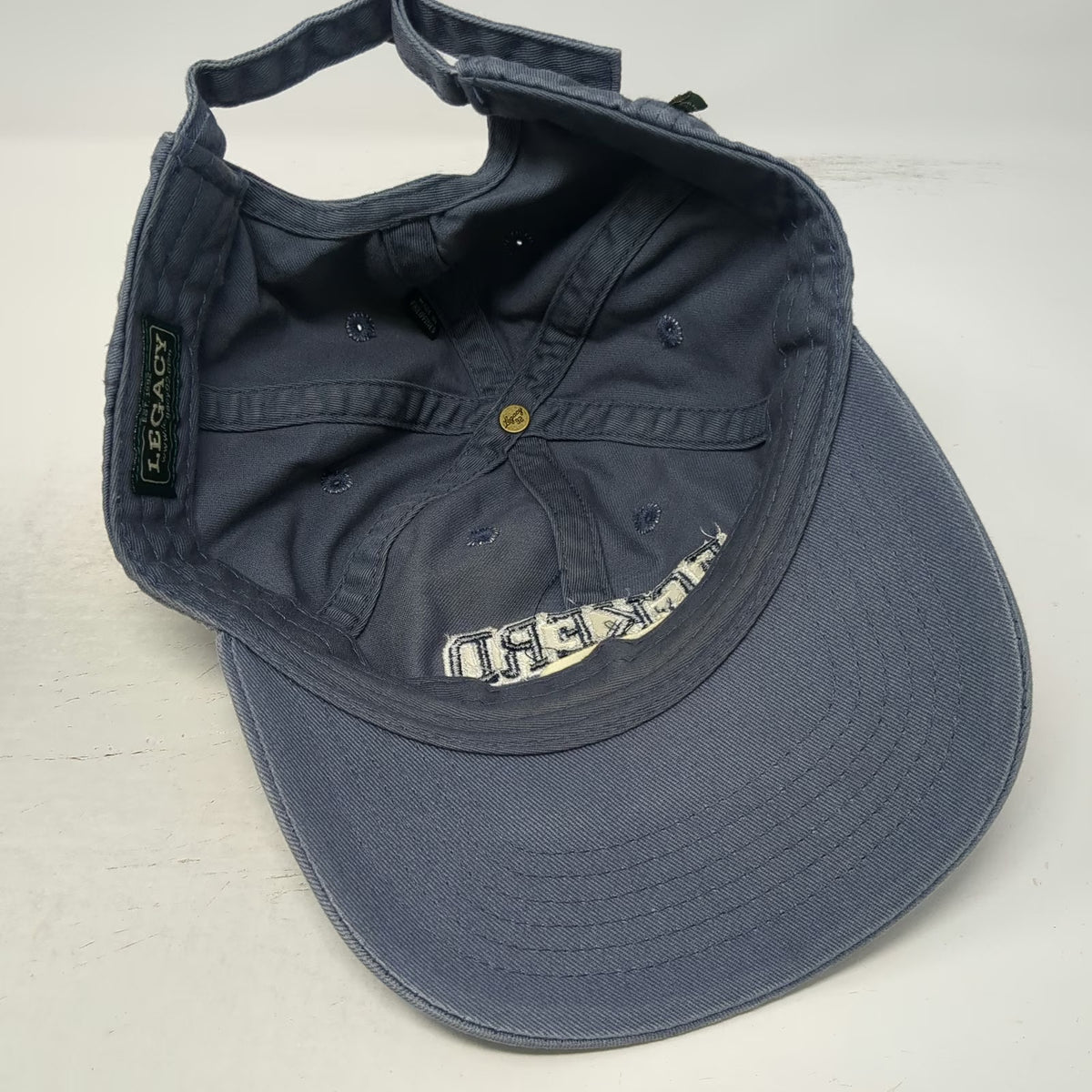Legacy Eckerd College Baseball Cap Blue One Size Adjustable Slideback Hat