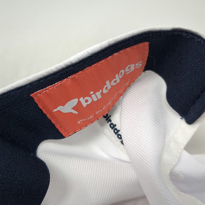 Birddogs Baseball Cap White One Size Performance Slideback Hummingbird Logo Hat