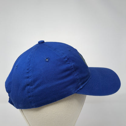 Camp Mmanagish Est. 1932 Strapback Hat Blue One Size Adjustable Port & Company