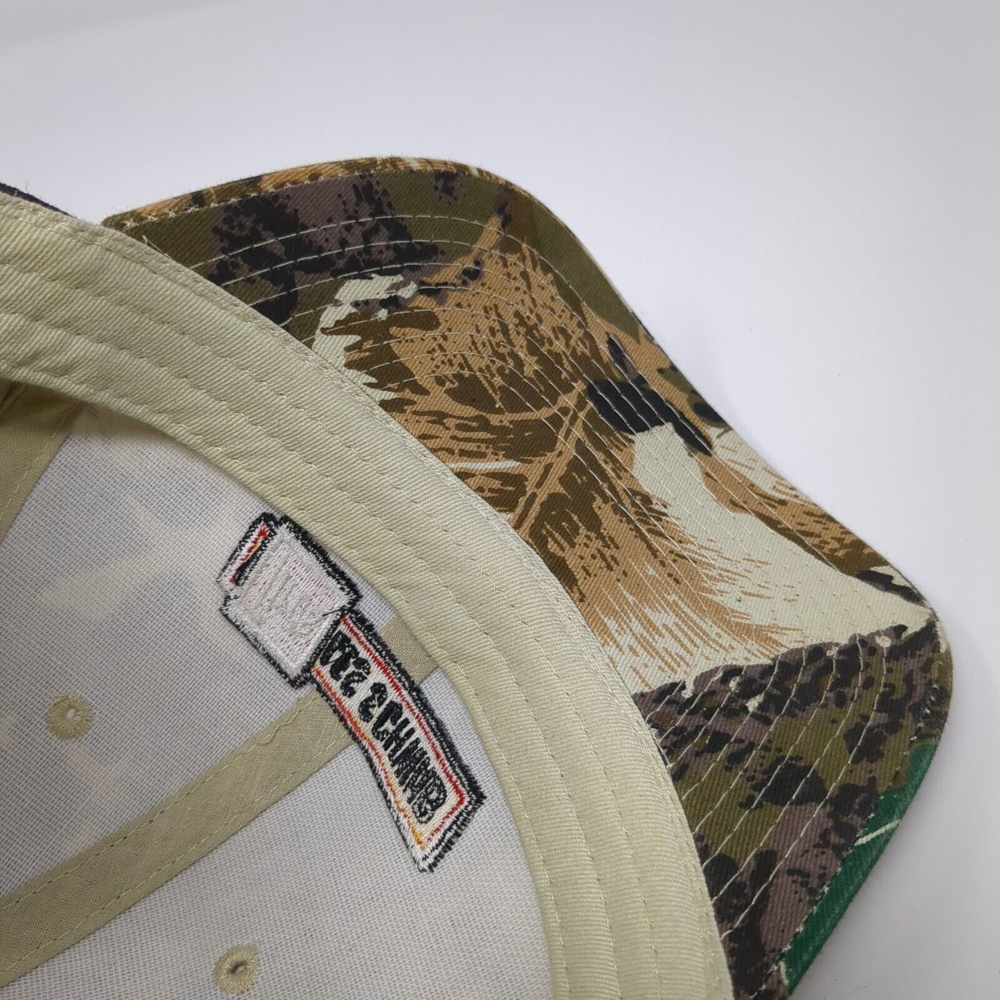 Tires Les Schwab Strapback Hat Camo One Size Adjustable Hunting Outdoor