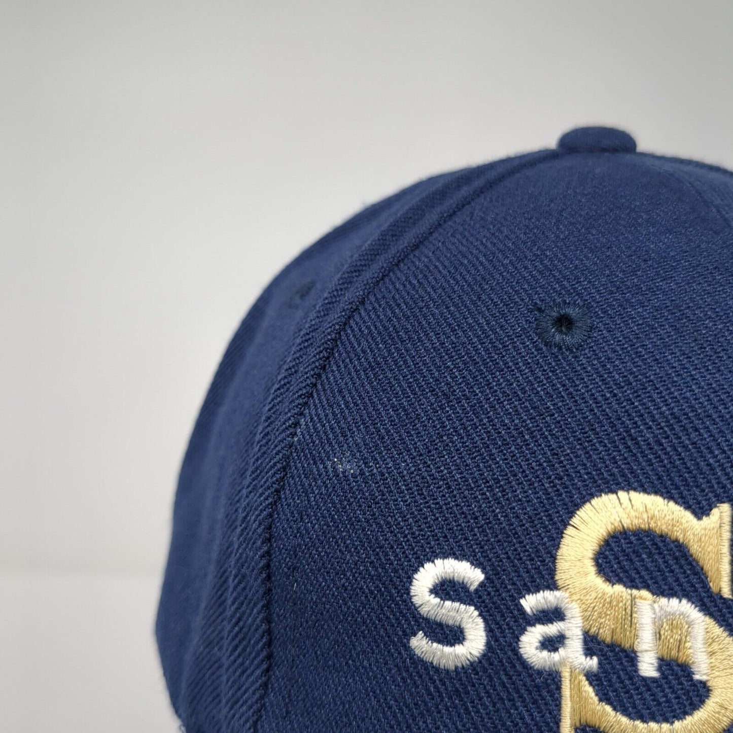 San Diego Strapback Hat Blue One Size Adjustable Embroidered Main Caps