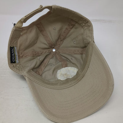 Ouray Baseball Cap Beige One Size Trinidad Lake State Park Fishing Fly Hat