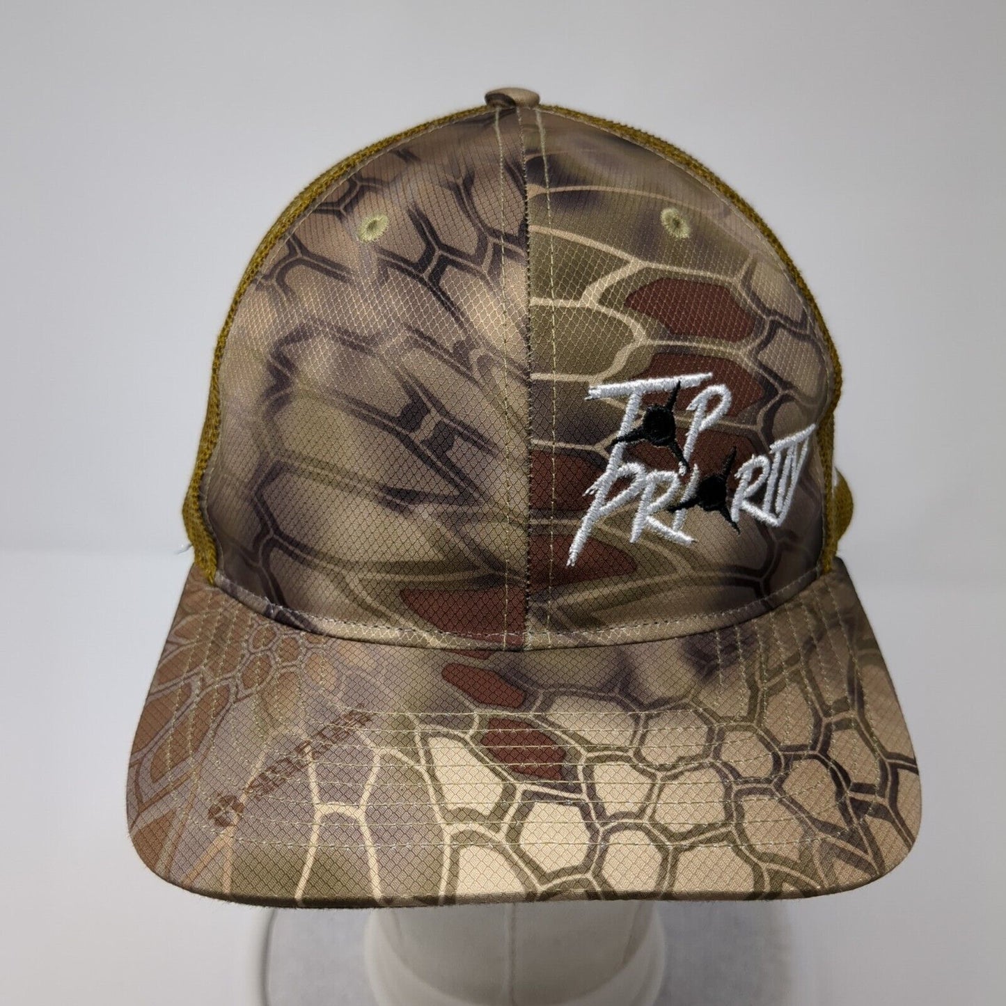 Top Priority Hunting Snapback Trucker Hat Camo One Size Mesh Back